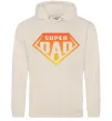 Чоловіча толстовка (худі) Super dad red Таш фото