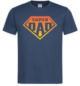 Мужская футболка Super dad red