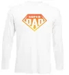 Лонгслив Super dad red Белый Лонгслив Super dad red Белый фото