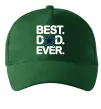 Кепка Best dad ever звезда Темно-зеленый Кепка Best dad ever звезда Темно-зеленый фото