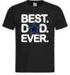 Мужская футболка Best dad ever звезда Черный Мужская футболка Best dad ever звезда Черный фото