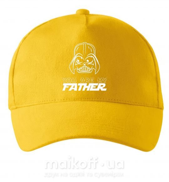 Кепка You are my father Darth Сонячно жовтий фото