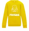 Дитячий світшот You are my father Darth Сонячно жовтий фото