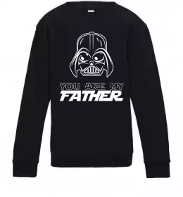 Детский Свитшот You are my father Darth Черный фото