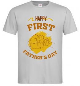 Мужская футболка Happy first father's day