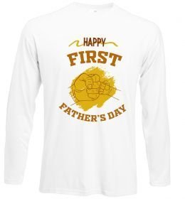 Лонгслив Happy first father's day