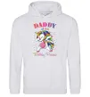 Чоловіча толстовка (худі) Daddy of the birthday princess Сірий меланж Чоловіча толстовка (худі) Daddy of the birthday princess Сірий меланж фото