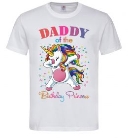 Чоловіча футболка Daddy of the birthday princess Чоловіча футболка Daddy of the birthday princess
