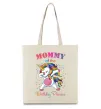 Еко-сумка Mommy of the birthday princess Бежевий фото