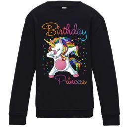 Дитячий світшот Birthday princess Дитячий світшот Birthday princess