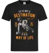 Чоловіча футболка Fit Is Not A Destination Чорний фото