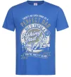 Мужская футболка Fishing Dad Ярко-синий фото