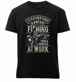 Чоловіча преміум футболка Fishing day