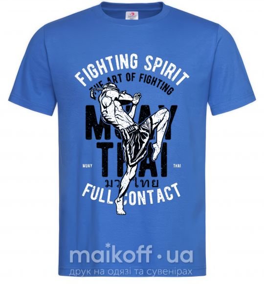 Мужская футболка Fighting Spirit Ярко-синий фото