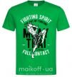 Мужская футболка Fighting Spirit Зеленый фото