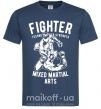 Мужская футболка Mixed Martial Fighter Темно-синий фото