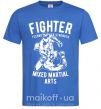 Мужская футболка Mixed Martial Fighter Ярко-синий фото