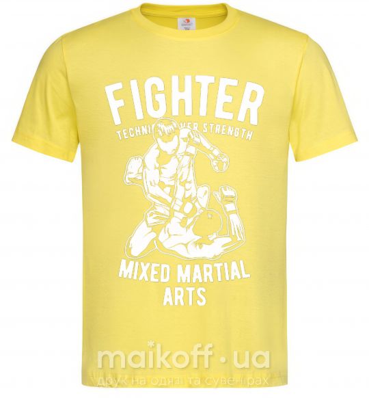 Мужская футболка Mixed Martial Fighter Лимонный фото