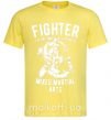 Мужская футболка Mixed Martial Fighter Лимонный фото