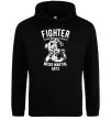 Чоловіча толстовка (худі) Mixed Martial Fighter Чорний фото