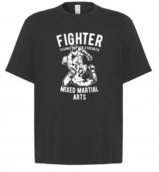 Футболка Оверсайз Mixed Martial Fighter Черный фото