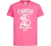 Детская футболка Mixed Martial Fighter Ярко-розовый фото