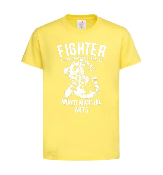 Дитяча футболка Mixed Martial Fighter Лимонний фото