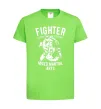 Дитяча футболка Mixed Martial Fighter Лаймовий фото