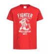 Дитяча футболка Mixed Martial Fighter Червоний фото