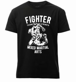 Мужская премиум футболка Mixed Martial Fighter