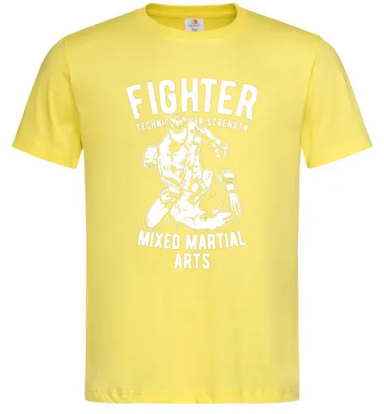 Мужская футболка Mixed Martial Fighter Лимонный фото