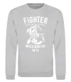 Свитшот Mixed Martial Fighter Серый меланж фото