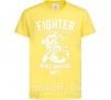 Дитяча футболка Mixed Martial Fighter Лимонний фото