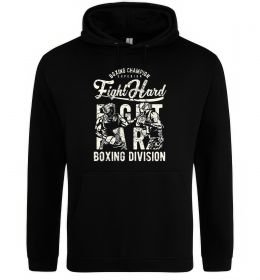 Чоловіча толстовка (худі) Fight Hard boxing division Чоловіча толстовка (худі) Fight Hard boxing division