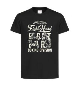 Детская футболка Fight Hard boxing division