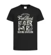 Дитяча футболка Fight Hard boxing division Чорний фото