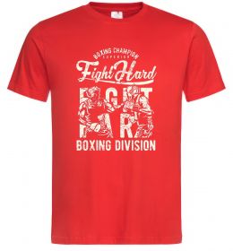 Мужская футболка Fight Hard boxing division Мужская футболка Fight Hard boxing division