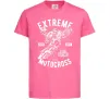 Детская футболка Extreme Motocross Ярко-розовый Детская футболка Extreme Motocross Ярко-розовый фото