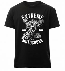 Мужская премиум футболка Extreme Motocross