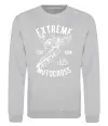 Світшот Extreme Motocross Сірий меланж фото