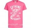 Детская футболка Extreme Motocross Ярко-розовый фото