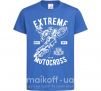 Дитяча футболка Extreme Motocross Яскраво-синій фото