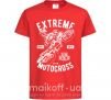 Дитяча футболка Extreme Motocross Червоний фото