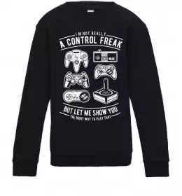 Дитячий світшот Gamer starter pack Сірий меланж фото