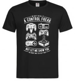 Мужская футболка A Control Freak