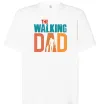 Футболка Оверсайз The walking dad Белый фото