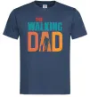 Чоловіча футболка The walking dad Темно-синій Чоловіча футболка The walking dad Темно-синій фото