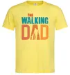 Чоловіча футболка The walking dad Лимонний Чоловіча футболка The walking dad Лимонний фото