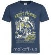 Чоловіча футболка All About Fishing Темно-синій фото