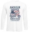 Реглан American Chopper Белый фото